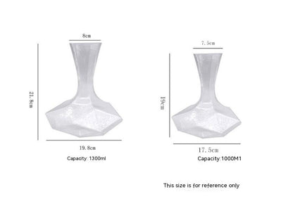 Decanter cristalli