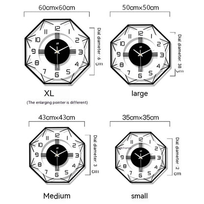 Orologio da parete Numeri romani scandinavo