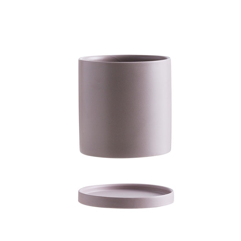 Vaso con sottovaso nordico