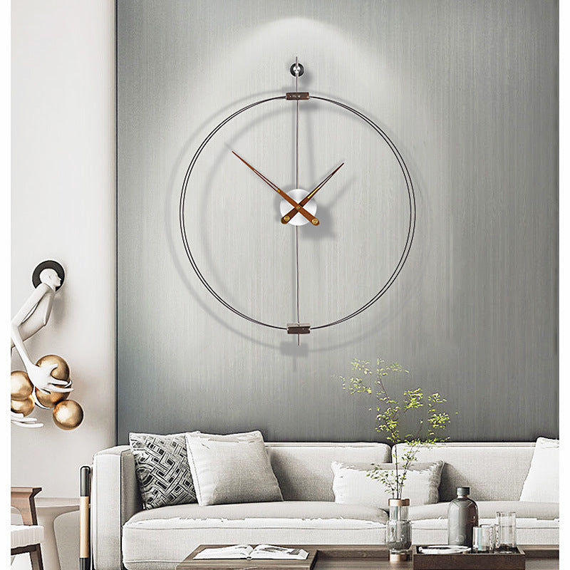 Orologio da parete Lettering tipografico