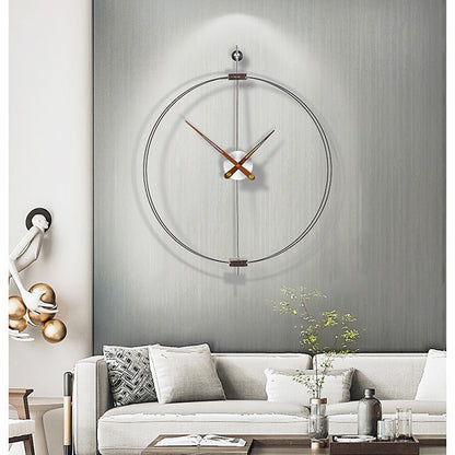 Orologio da parete Lettering tipografico