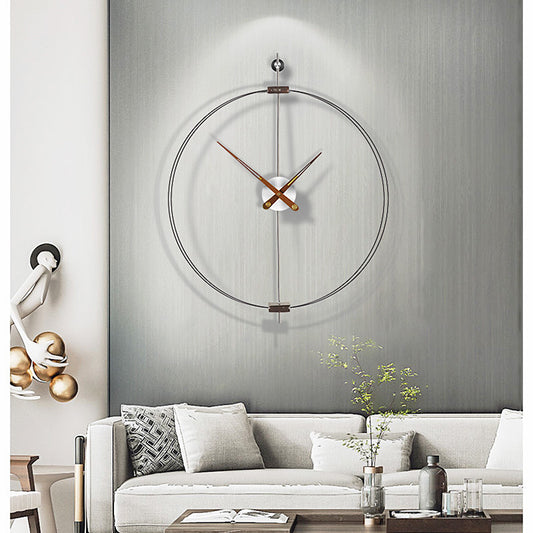 Orologio da parete Lettering tipografico