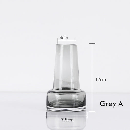 Vaso di vetro per composizioni