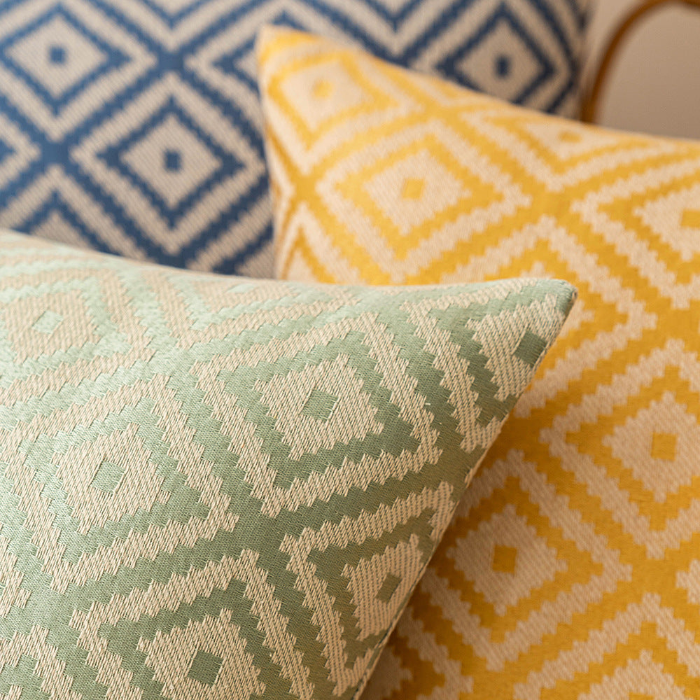 Federa cuscino jacquard doppia