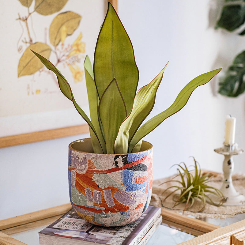 Vaso ceramica fiore
