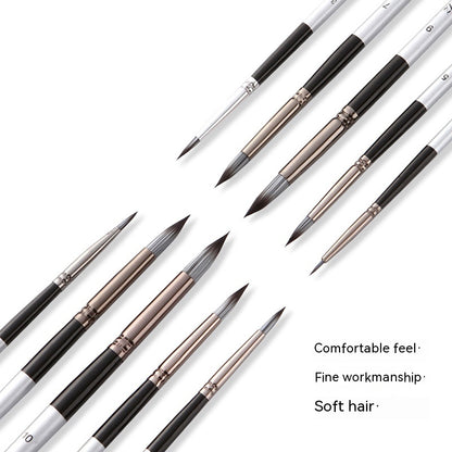 Spazzola capelli argento