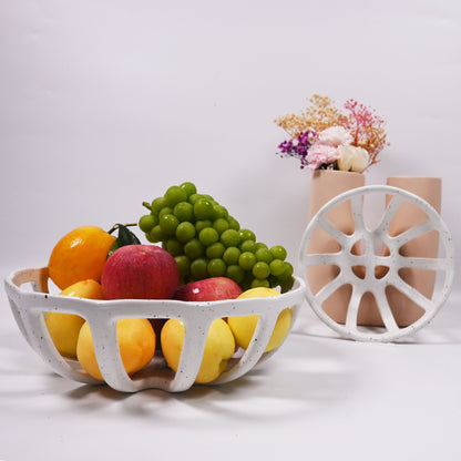 Cestino per frutta in ceramica