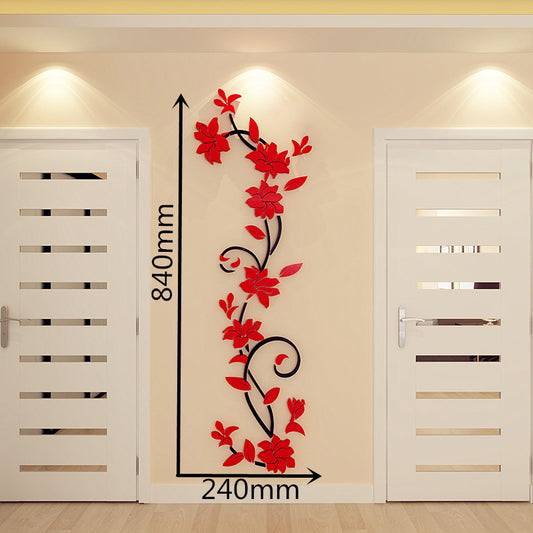 Adesivo Murale 3D Cristallo