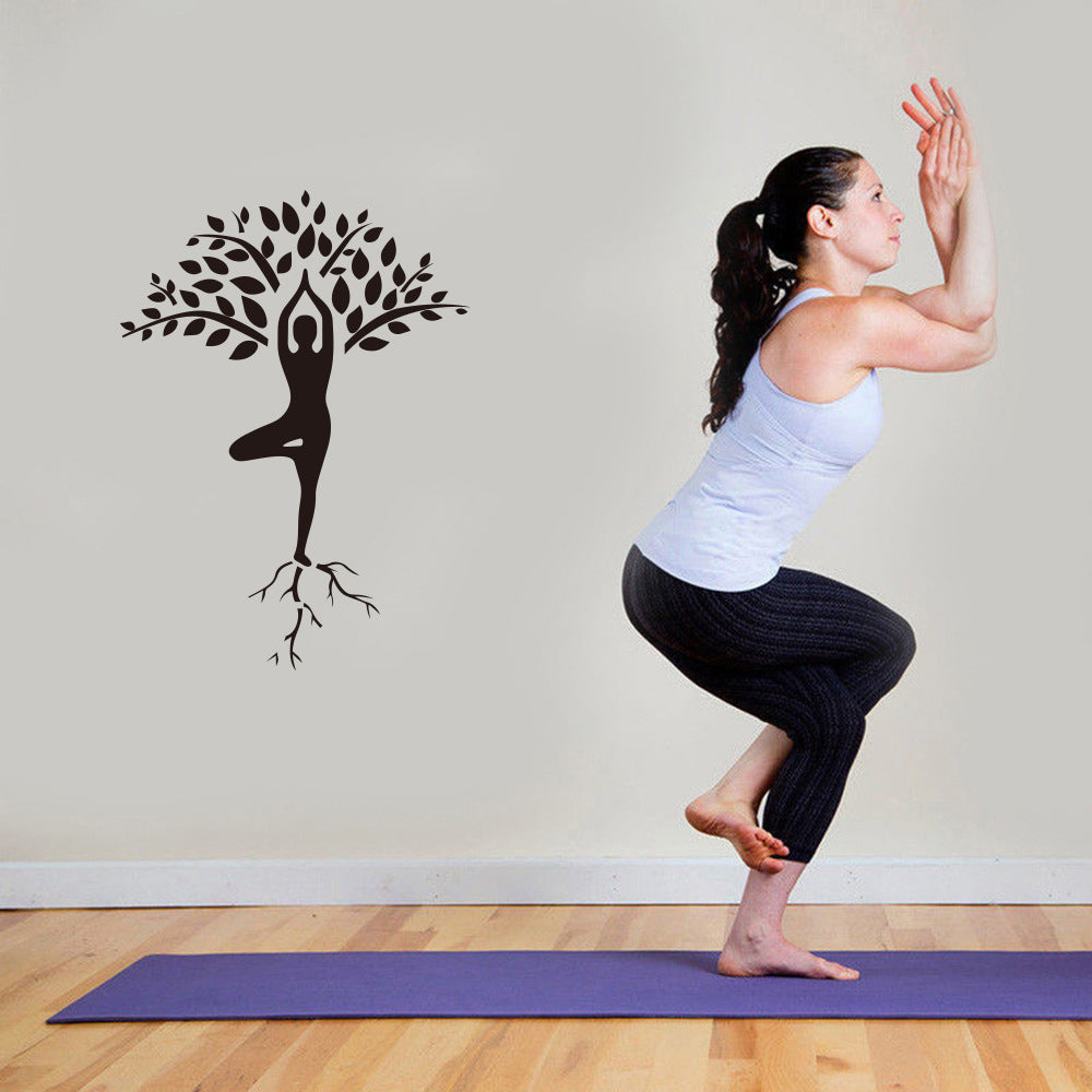 Adesivo yoga danza