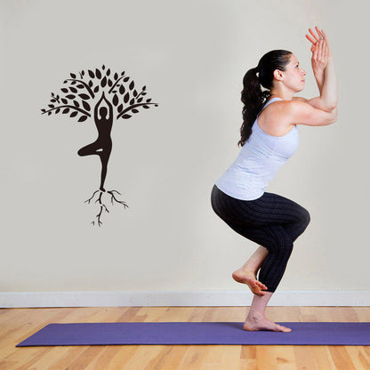 Adesivo yoga danza