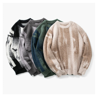 Maglione stampa colori