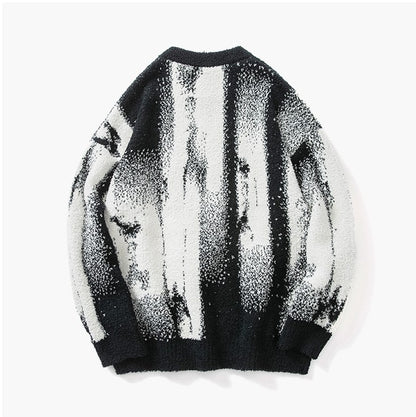 Maglione stampa colori