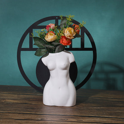 Vaso ceramica figura