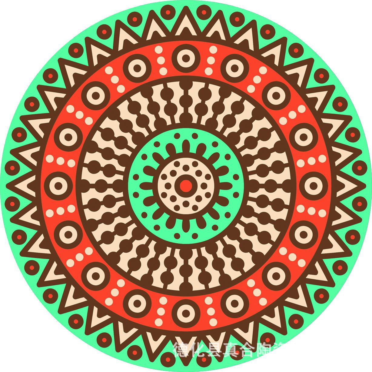 Sottobicchiere mandala