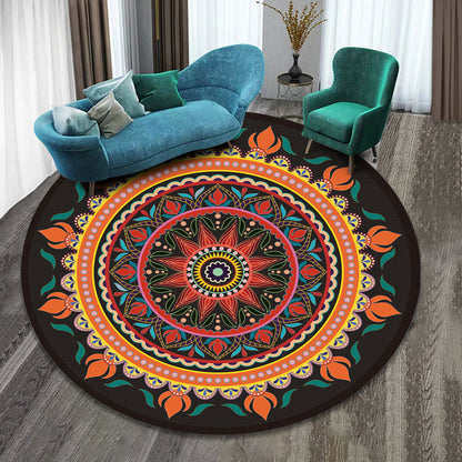 Tappeto mandala etnico