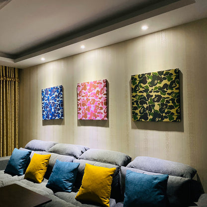 Quadro mimetica senza cornice
