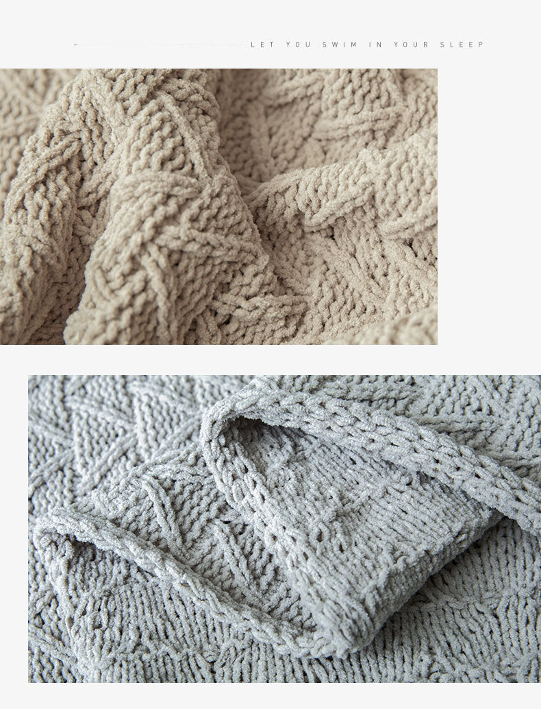 Coperta chenille