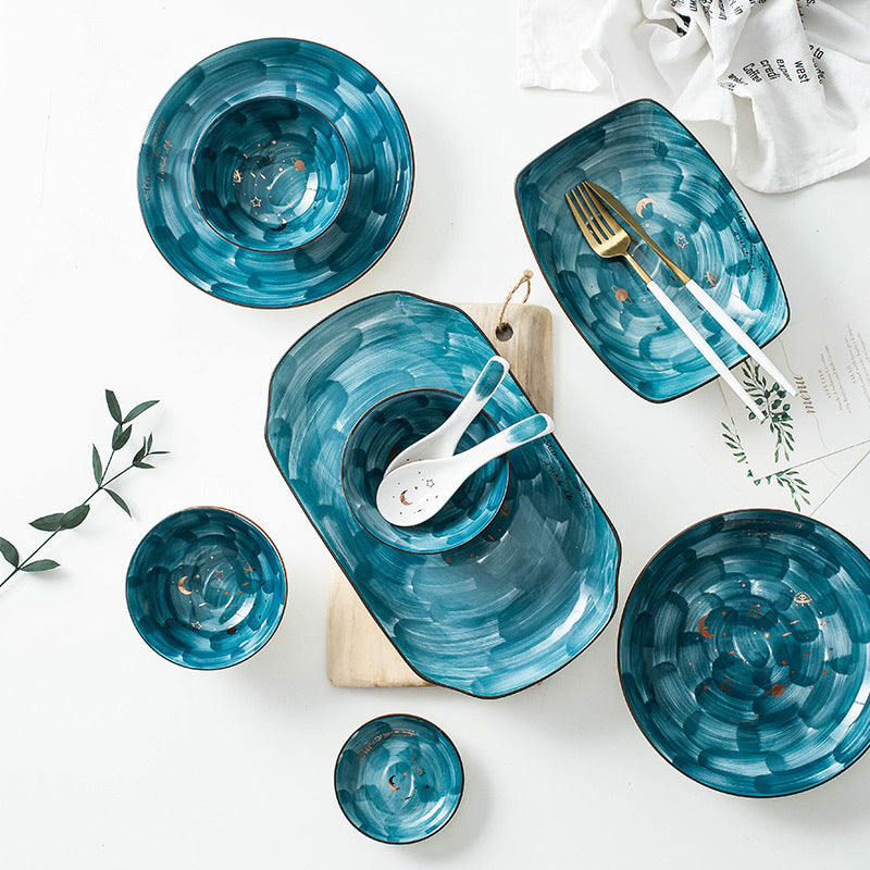 Servizio piatti ceramica