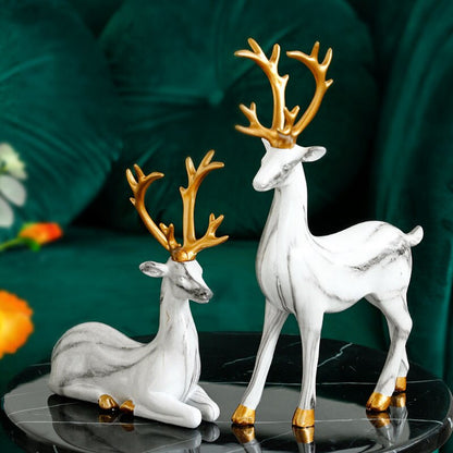 Ornamento resina nordico