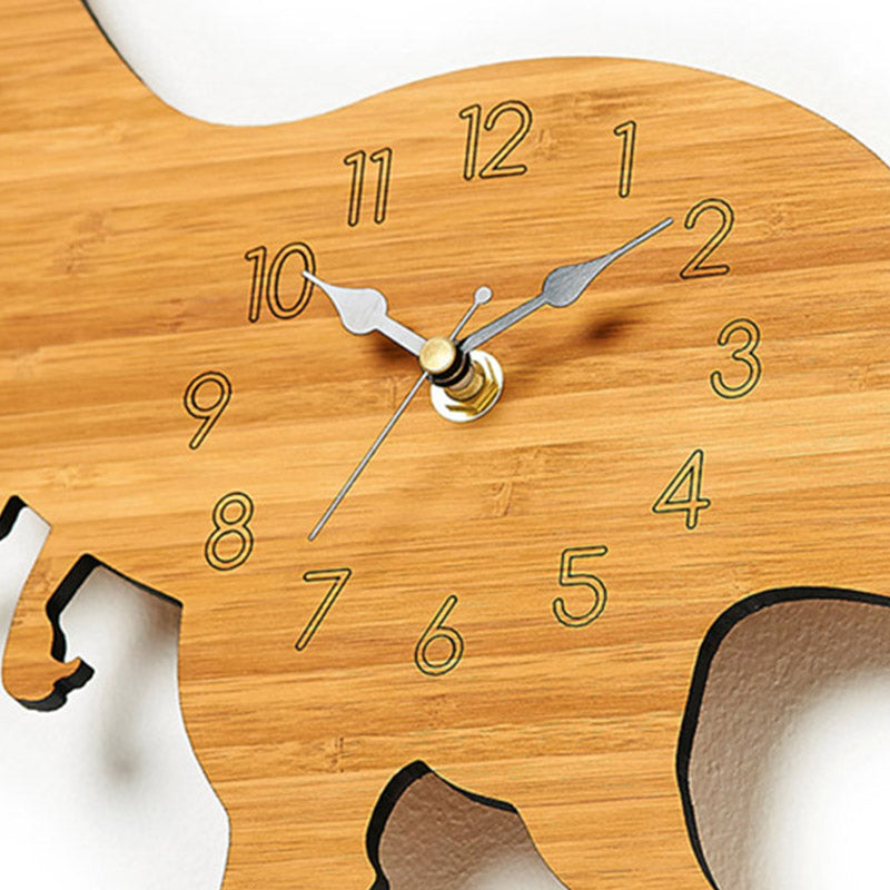 Orologio da parete Dinosauro legno