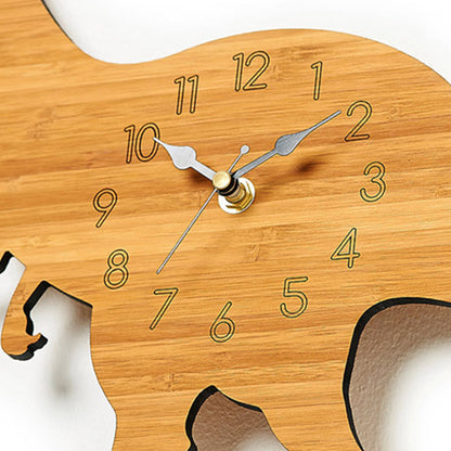 Orologio da parete Dinosauro legno