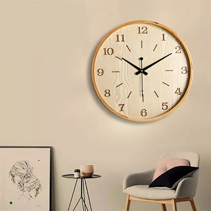 Orologio da parete Fascie legno