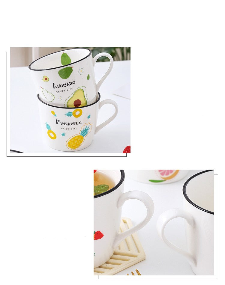 Tazza fragola stile nordico