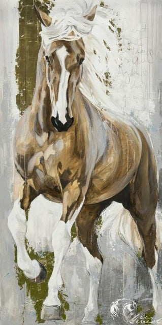Quadro cavalli nordico