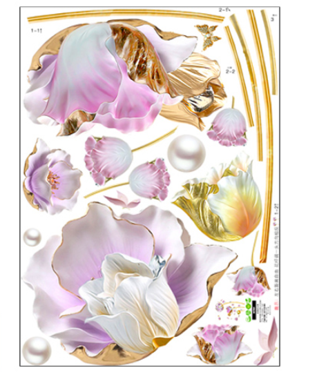 Quadro vaso 3D