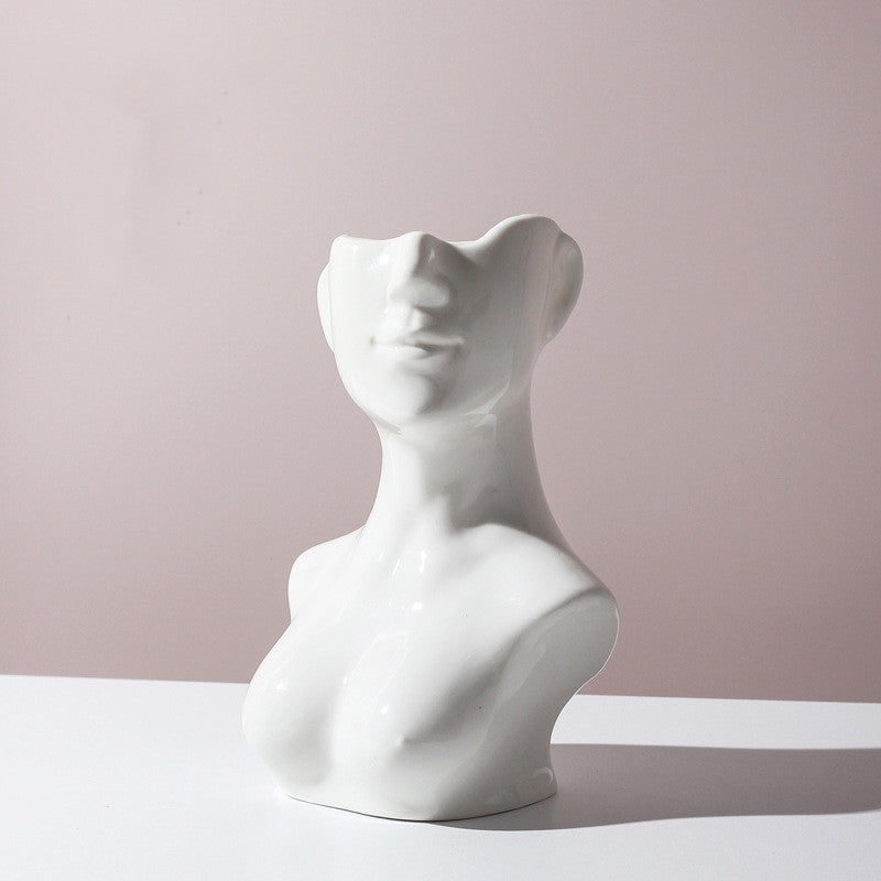 Vaso busto donna