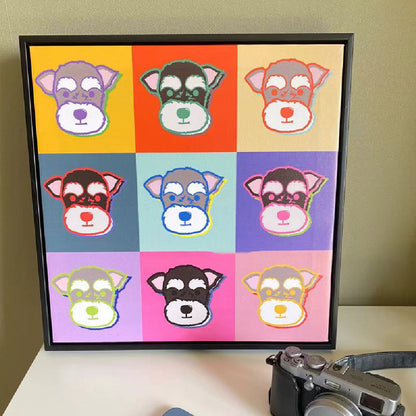Quadro cartoon moda