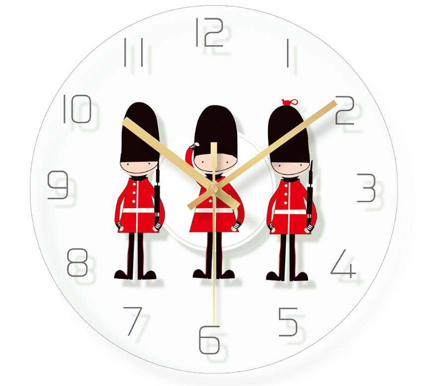 Orologio da parete Decorativi con motivi tematici