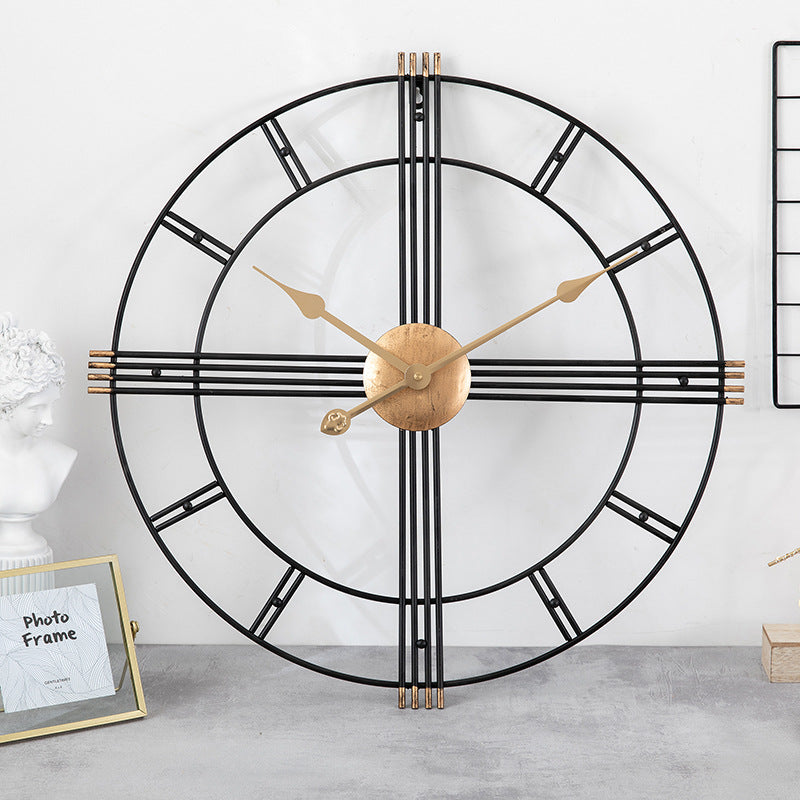 Orologio da parete Cerchi geometrici art déco