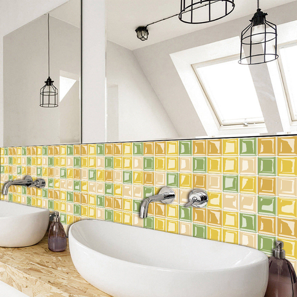 Adesivi mosaico 3D
