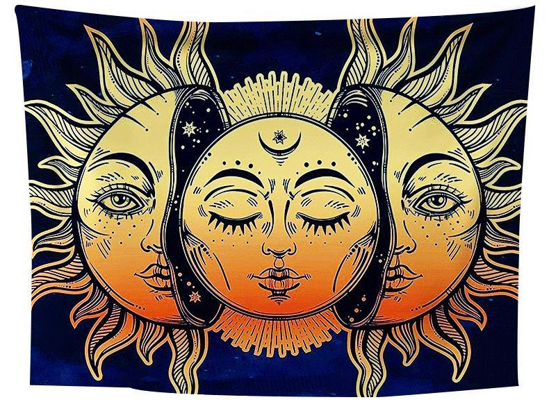 Arazzo sole e luna