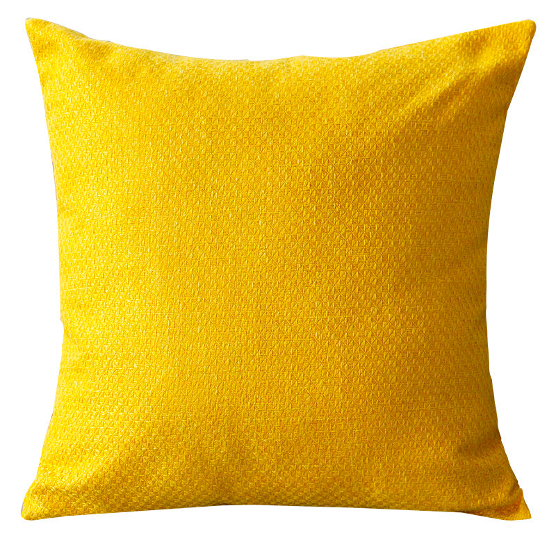 Federa cuscino blu scuro unita