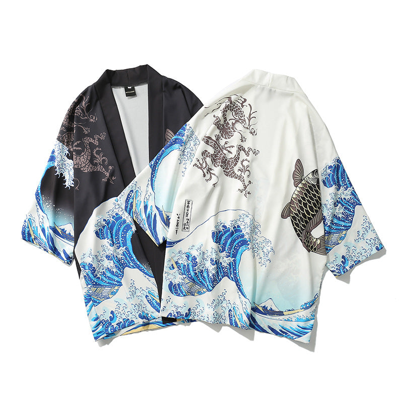 Camicia stile kimono