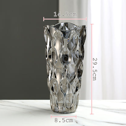 Vaso vetro decorativo