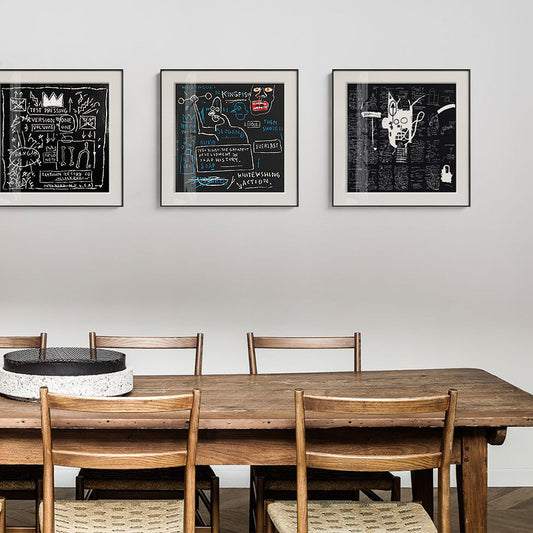 Quadro su tela Scena di bar e ufficio