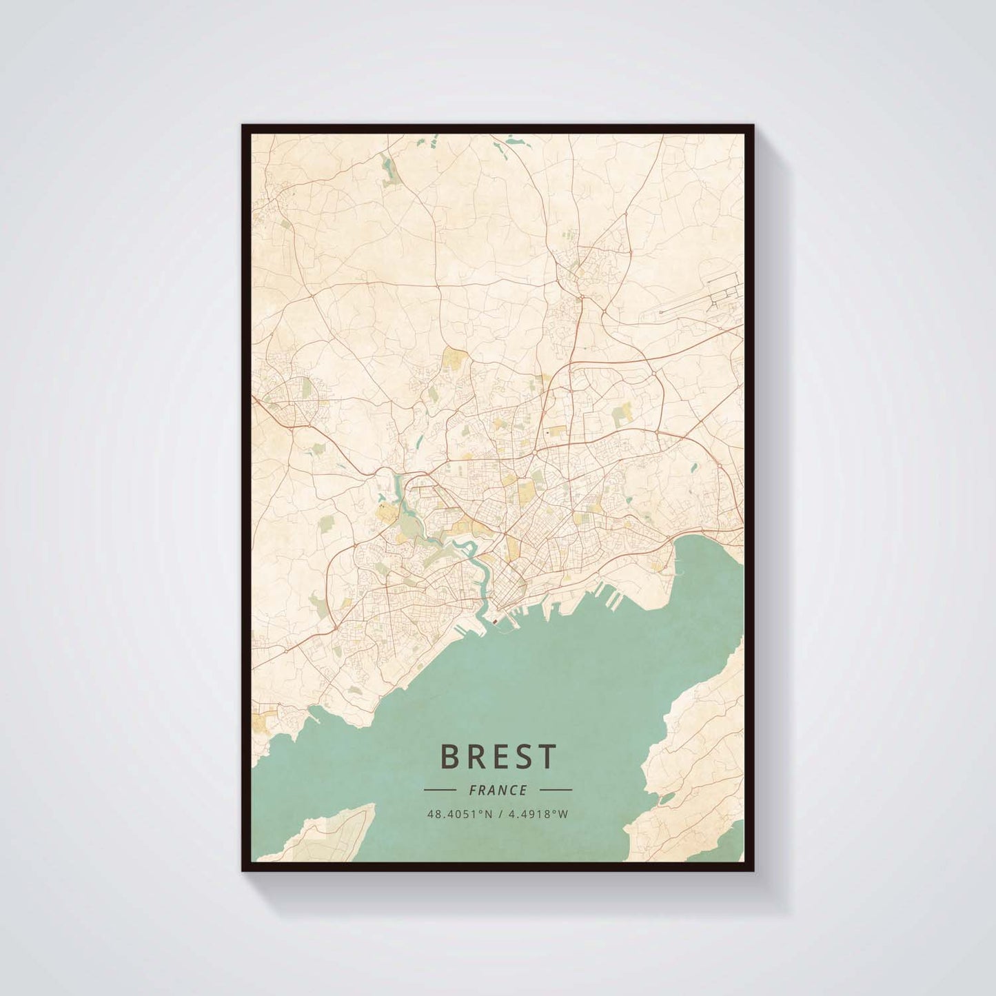 Poster città francese