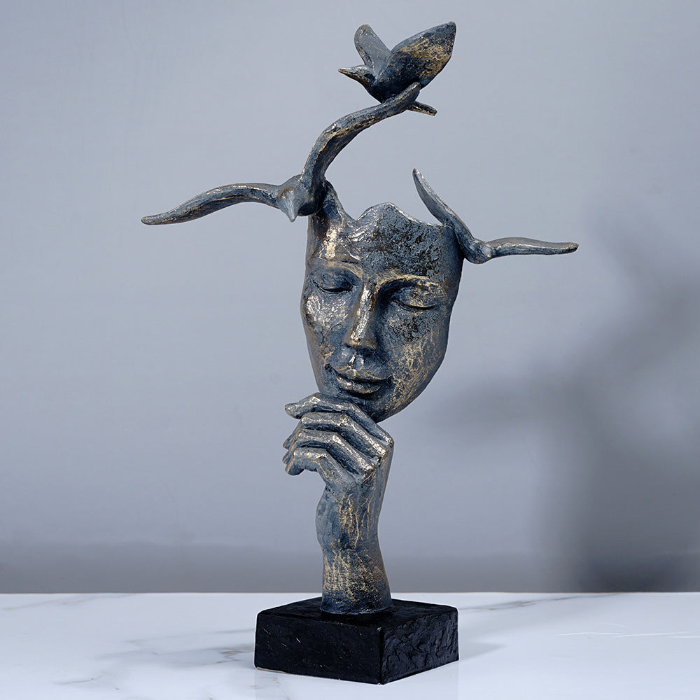 Statuetta astratta