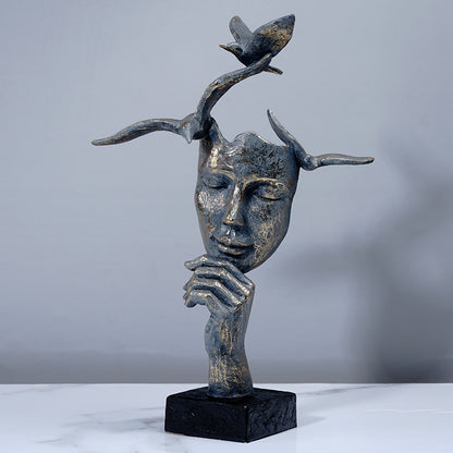 Statuetta astratta