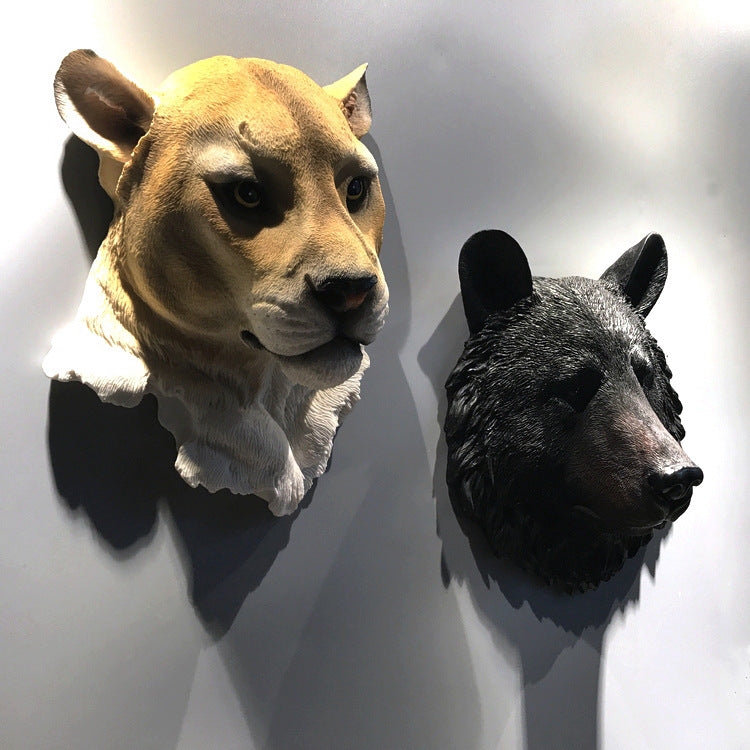 Decorazione murale animale 3D