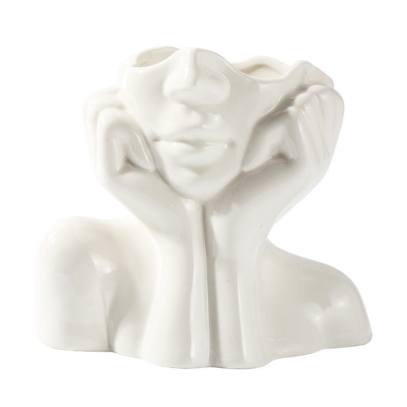Vaso busto donna