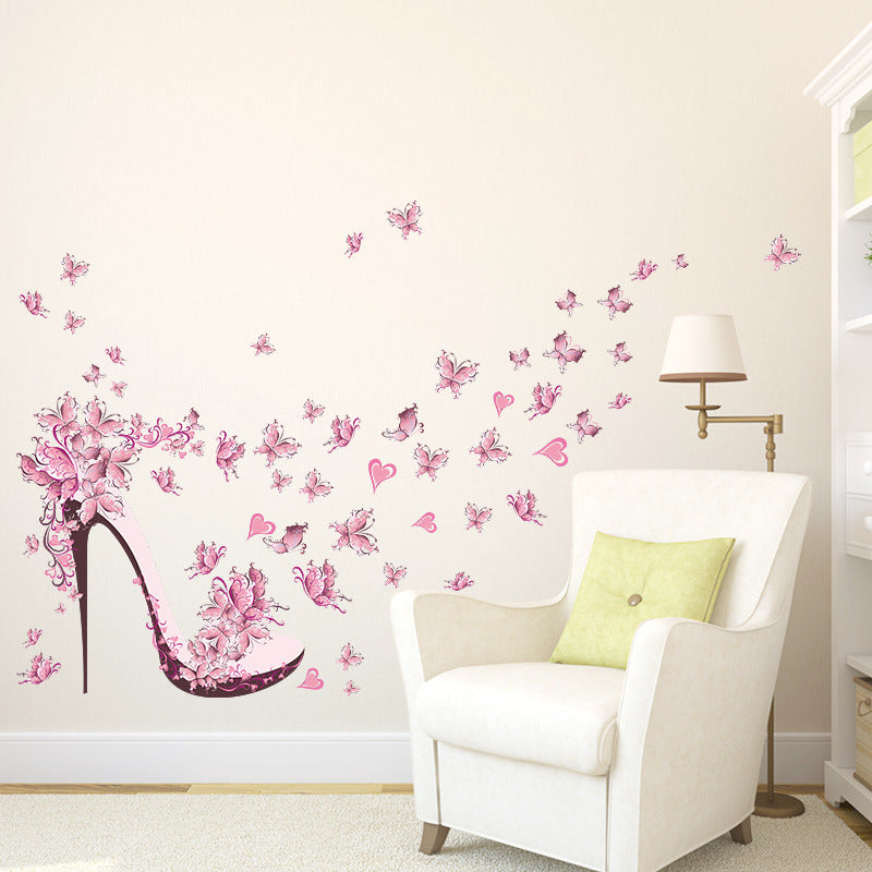 Sticker farfalle rosa
