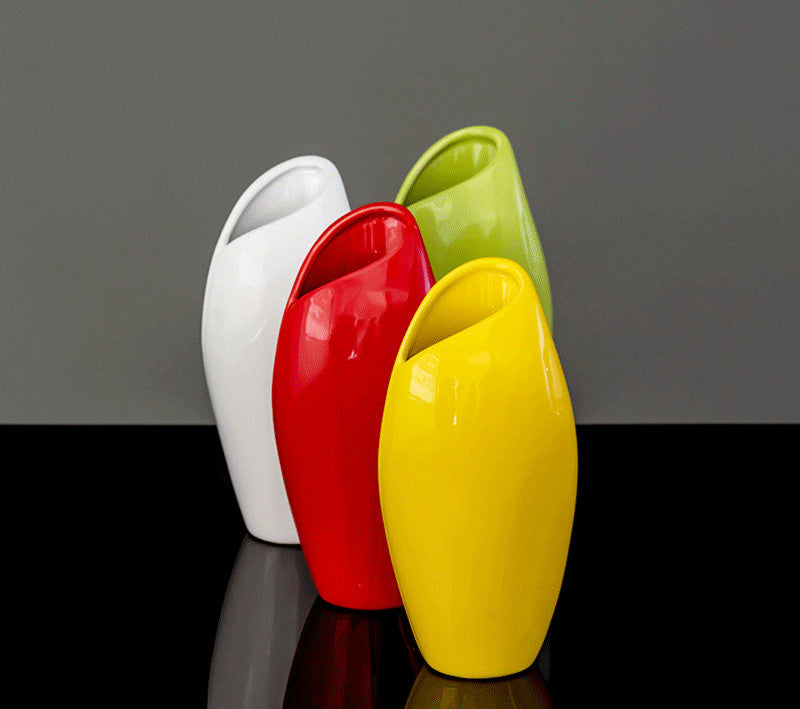 Vaso in ceramica minimalista