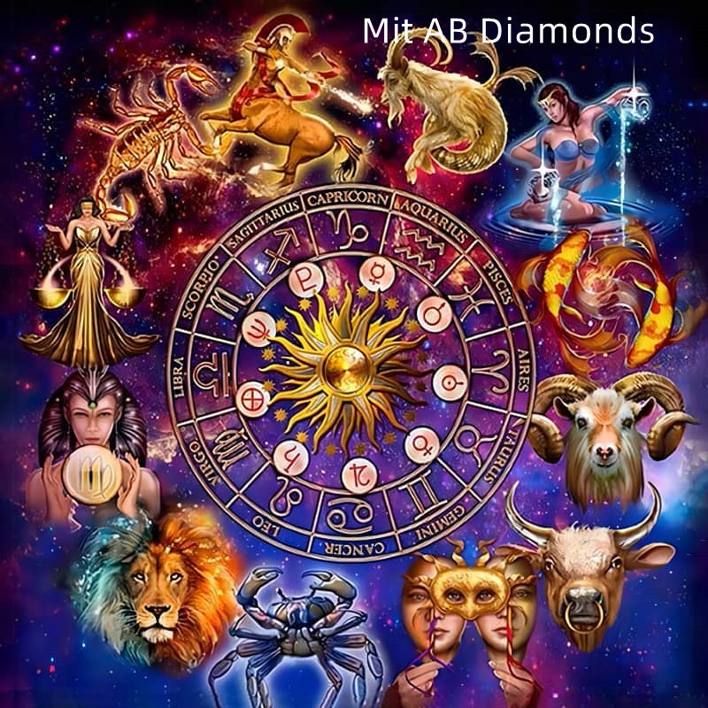 Quadro zodiacale diamante
