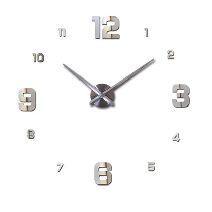 Orologio da parete Numeri neon rosa