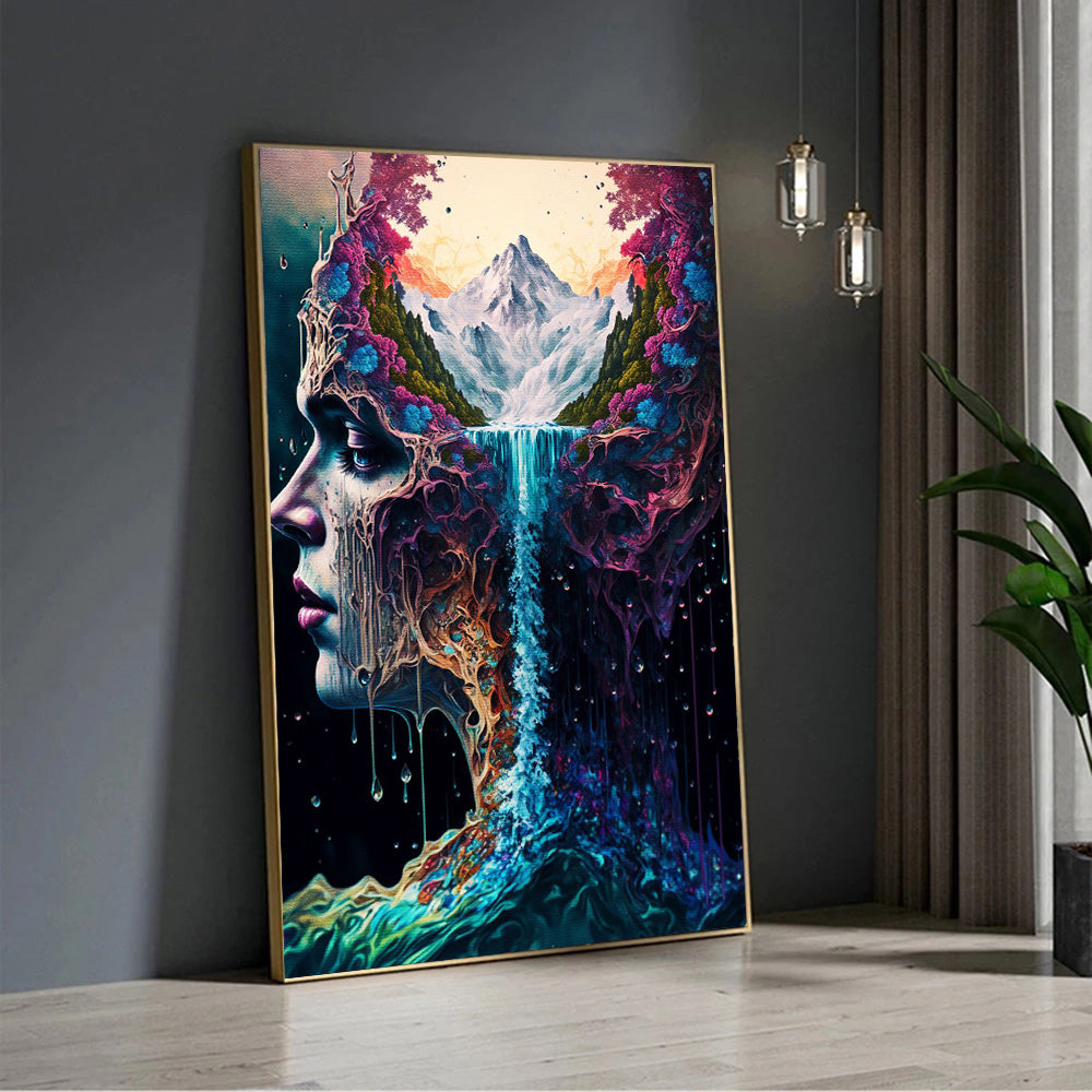 Quadro Donna Acqua
