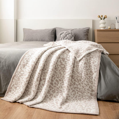 Coperta Leopardo Velluto